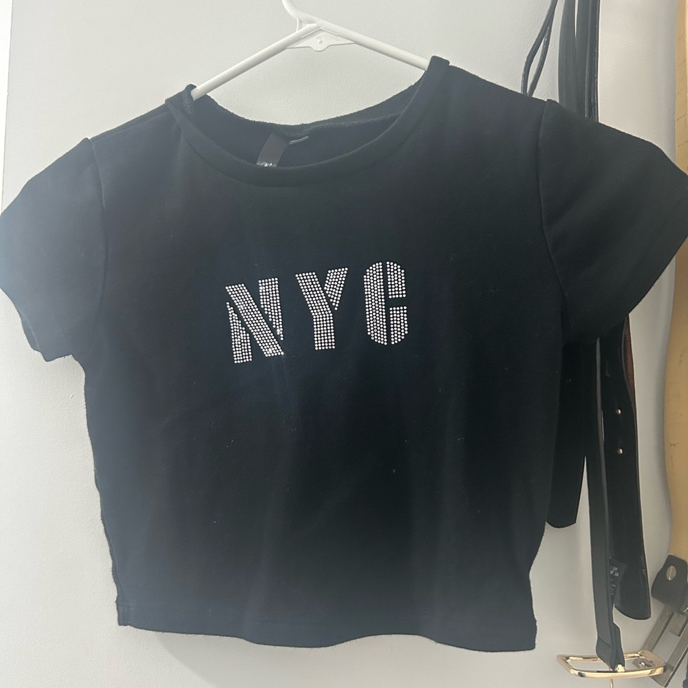 Garage New York Crop Top